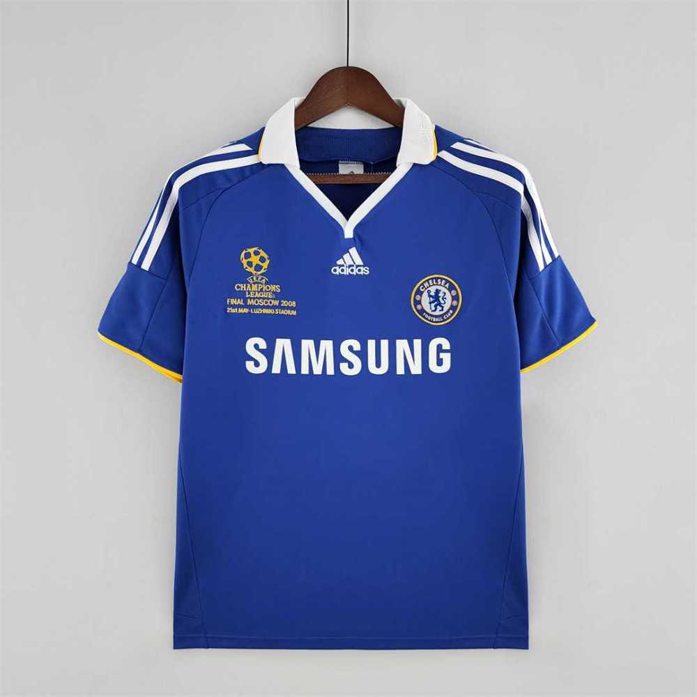 2007-08 Chelsea UCL Final Home Jersey