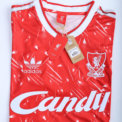 1989/91 Liverpool Home Retro Jersey