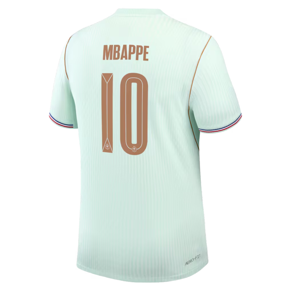 Kylian Mbappé France National Team Nike 2026 Away Match Authentic Jersey - Green
