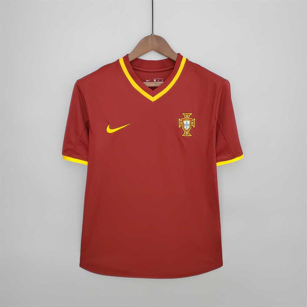2000 Portugal  Euro Cup Home Retro Jersey