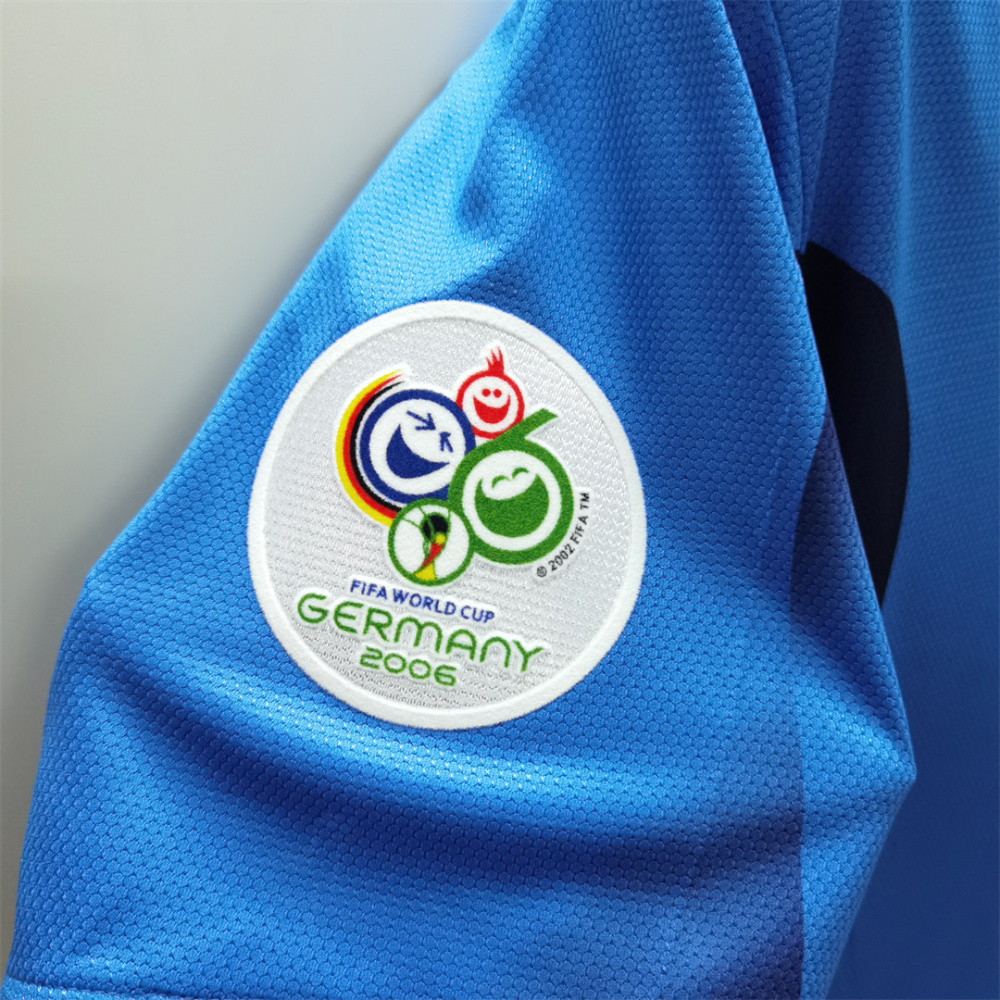 2006 Italy Home World Cup Retro Jersey