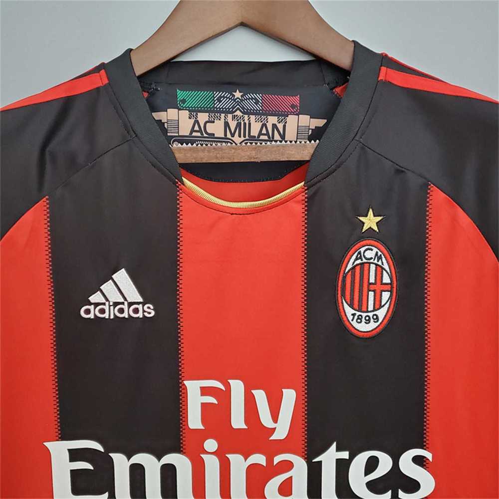 2010-11 AC Milan  Retro Jersey Home