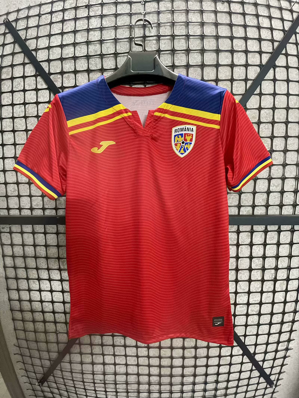25-26 Romania Away Football Jersey