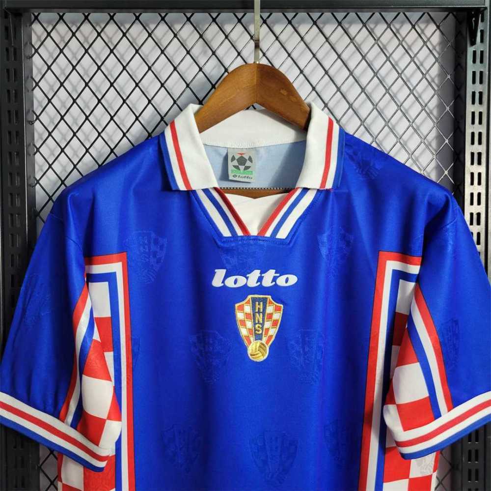 1998 Croatia World Cup Away Retro Jersey