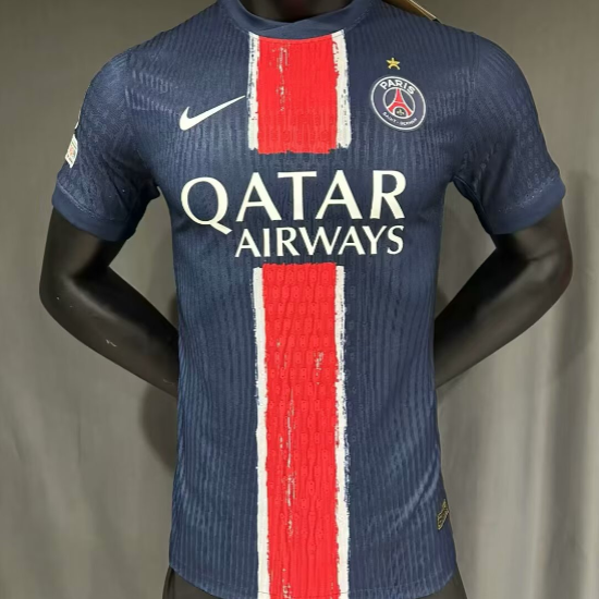 24-25 Paris Saint-Germain Home Soccer Jersey Player Version With the Star