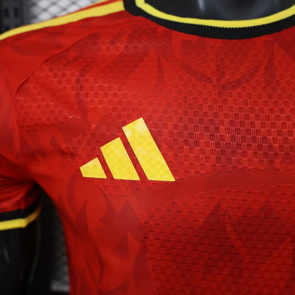 2026 Belgium World Cup Home Football Jersey Player Version
