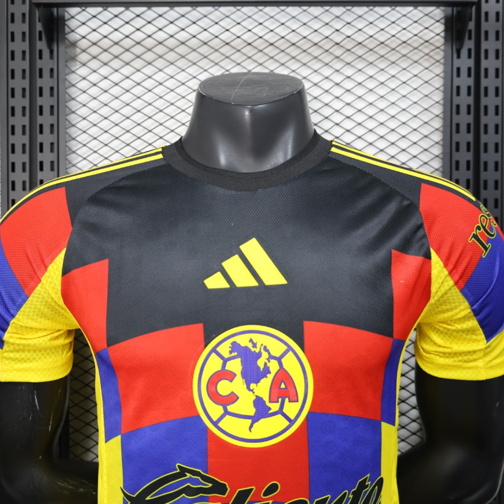 25-26 Club America  Home Soccer Jersey Player Version