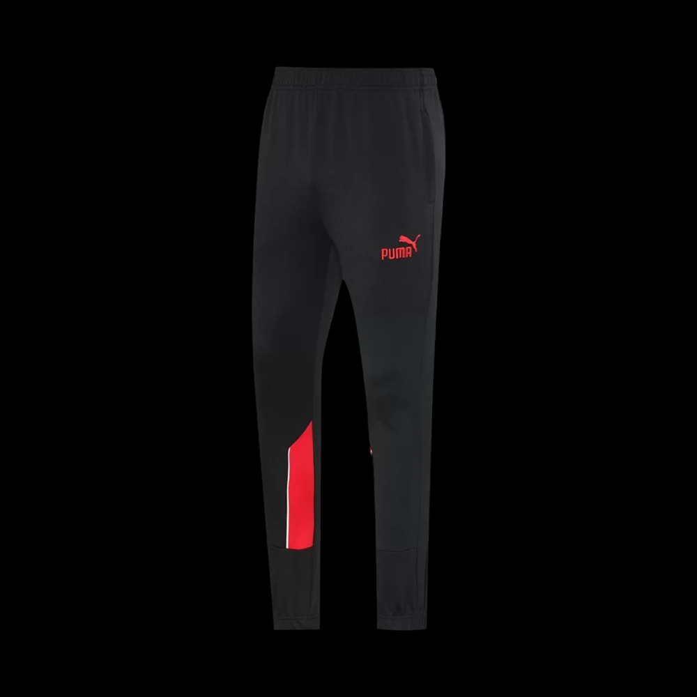25-26 AC Milan Training Tracksuit Kit(Jacket+Pants) Black