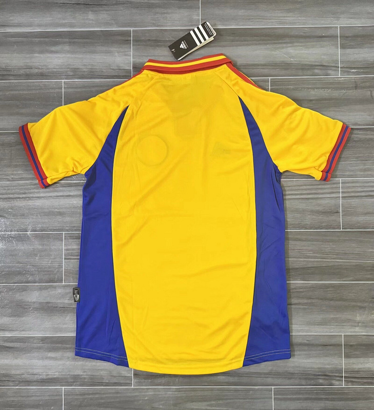 2000 Romania Home Football Retro Jersey