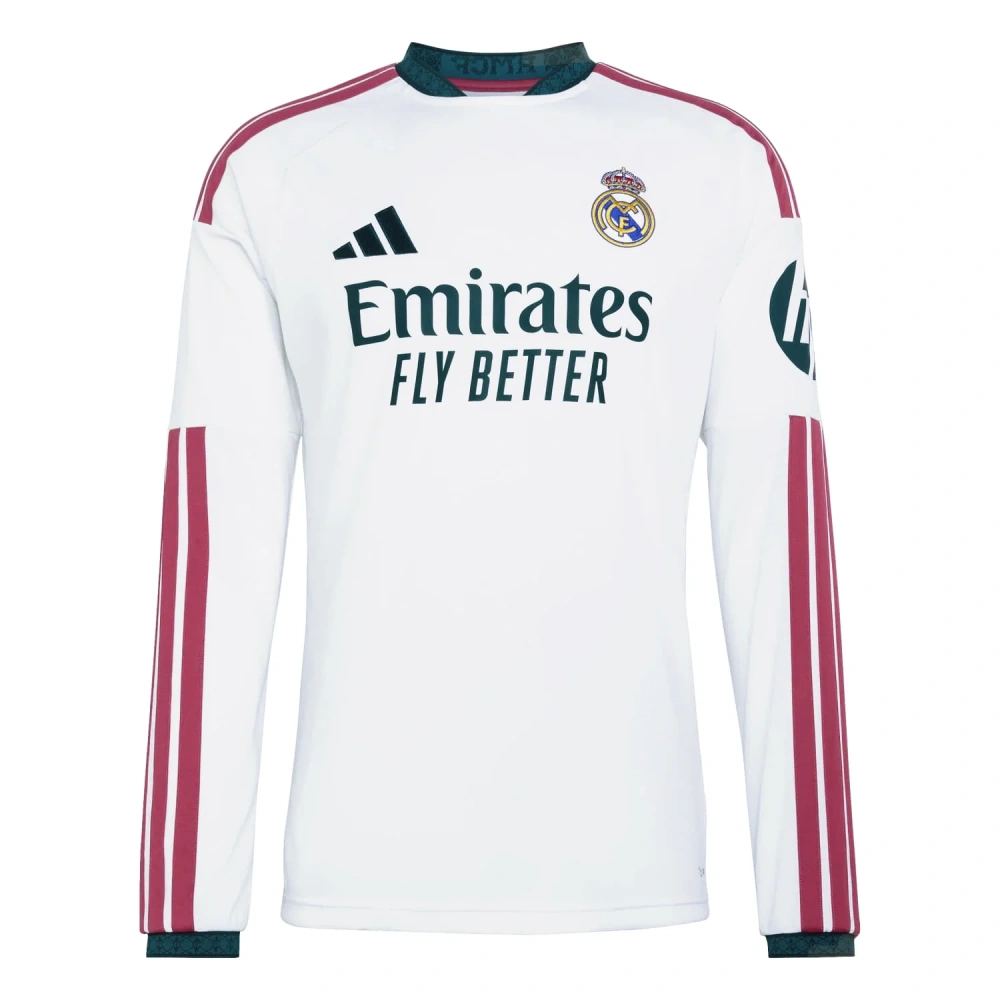26-27 Real Madrid Home Soccer Jersey Long Sleeve