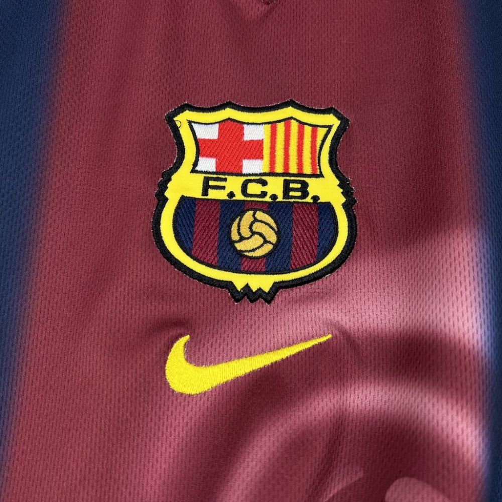 CJ X FC BARCELONA RETRO 2000/01 HOME SKELETON JERSEY