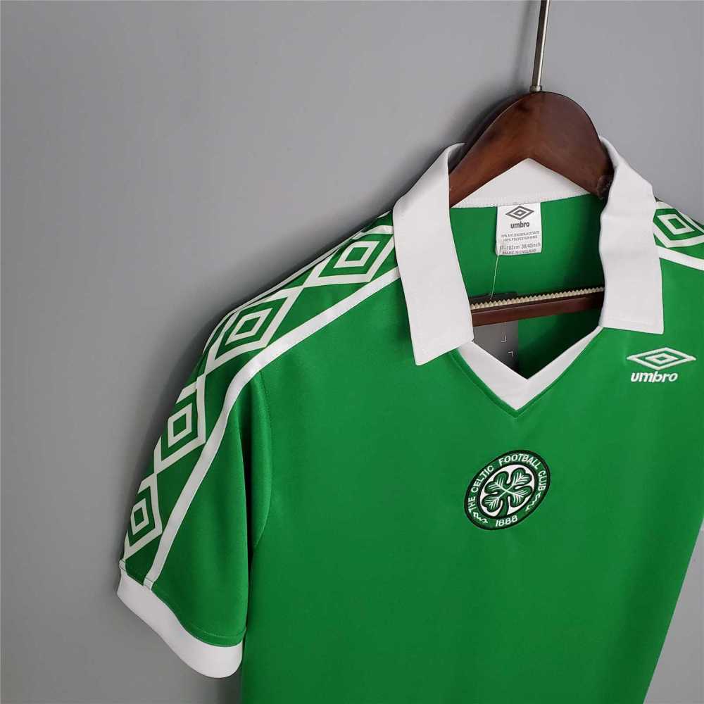 1978/80 Celtic Home Soccer Jersey Retro Version