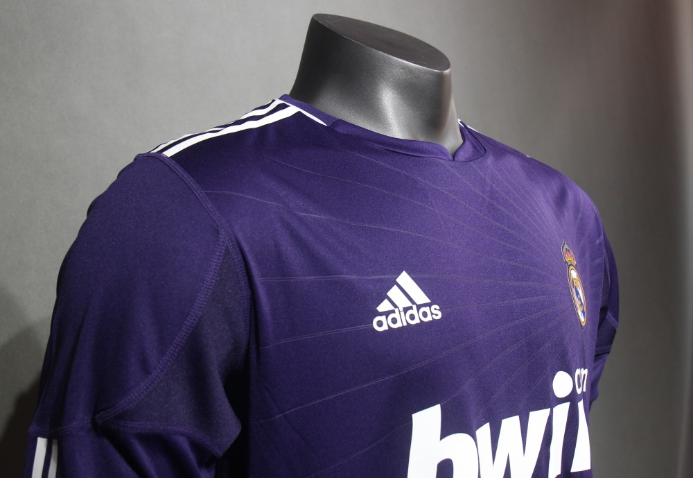 2010/11 Real Madrid Third Away Retro Jersey Player Version Long Sleeve