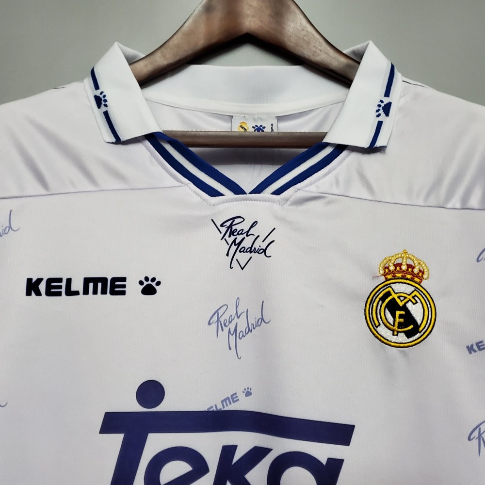 1994-96 Real Madrid Home Retro Jersey