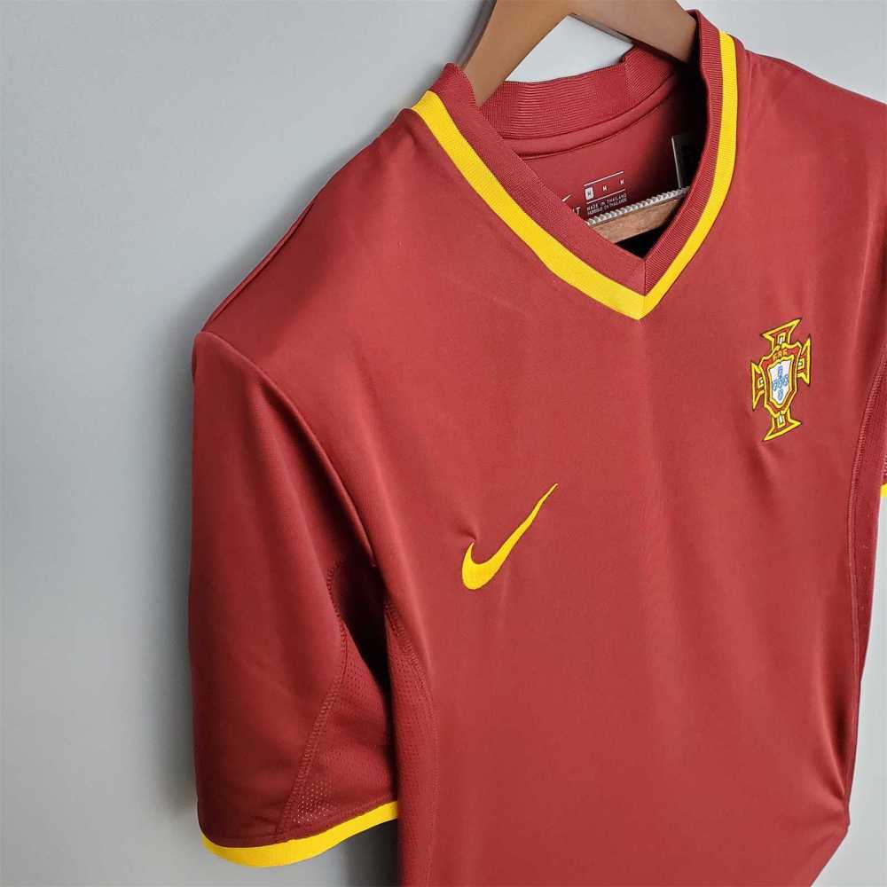 2000 Portugal  Euro Cup Home Retro Jersey