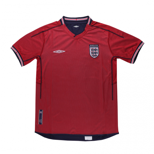 2002 England World Cup Away Retro Jersey