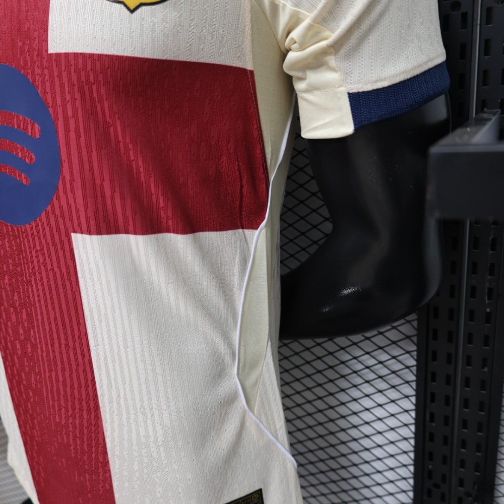 26-27 Barcelona Fourth Away Player Version Soccer Jersey