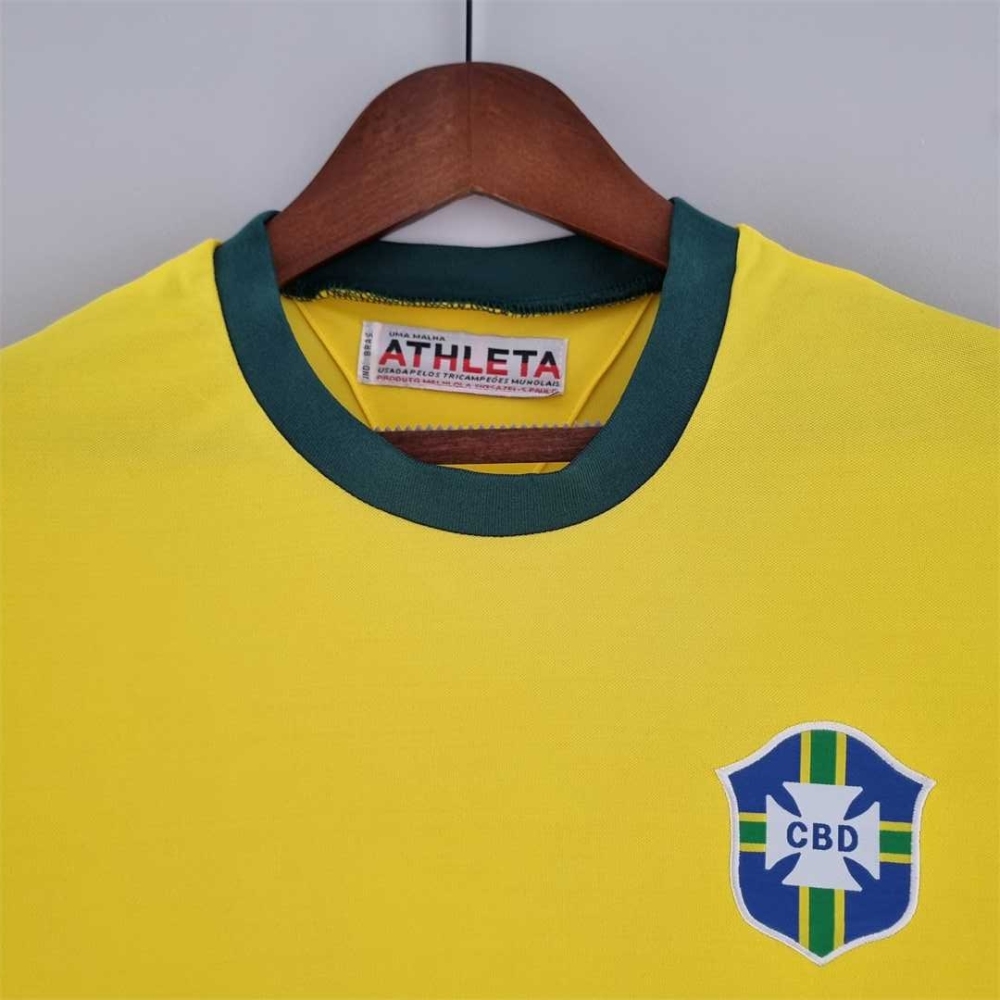 1970 Brazil World Cup Home Retro Jersey