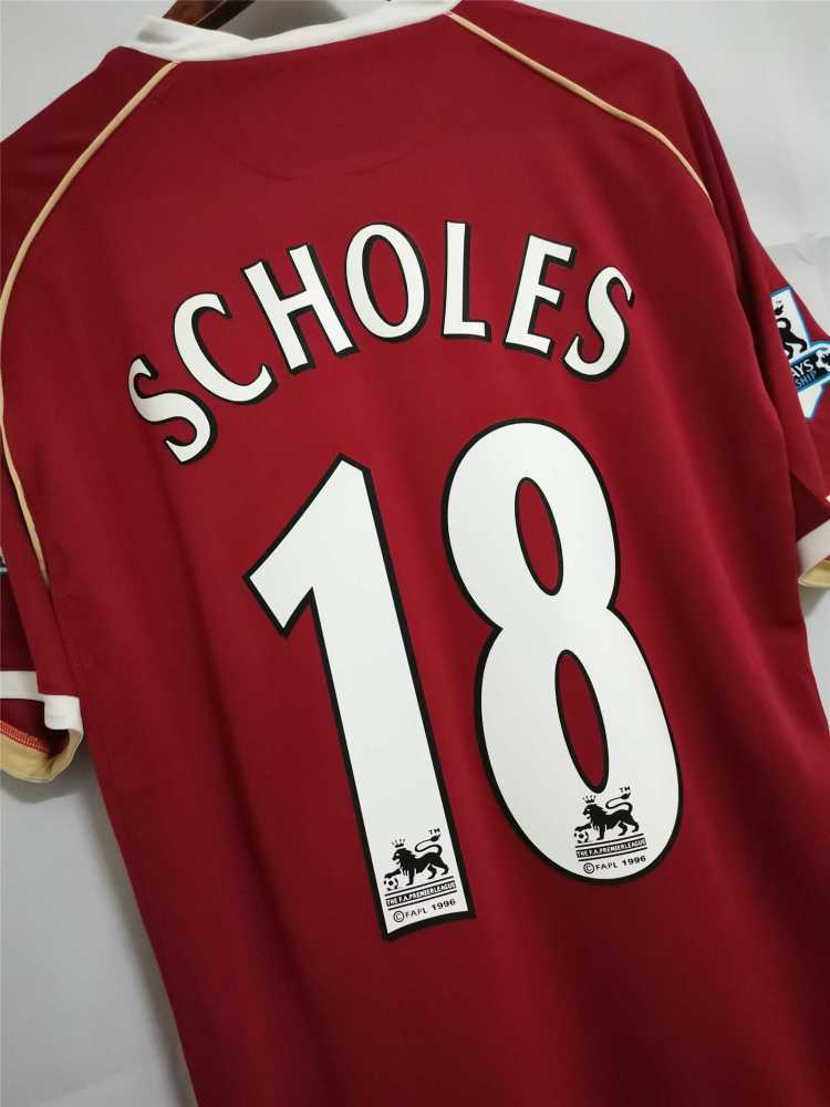 2006/07 Manchester United Home Retro Jersey