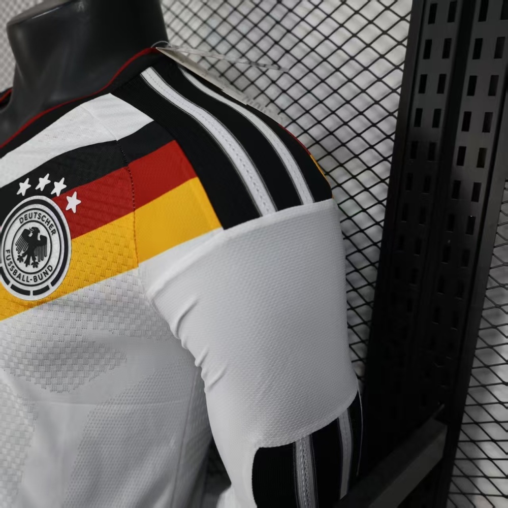 25-26 Germany Home Soccer Jersey Authentic Shirt Long Sleeve