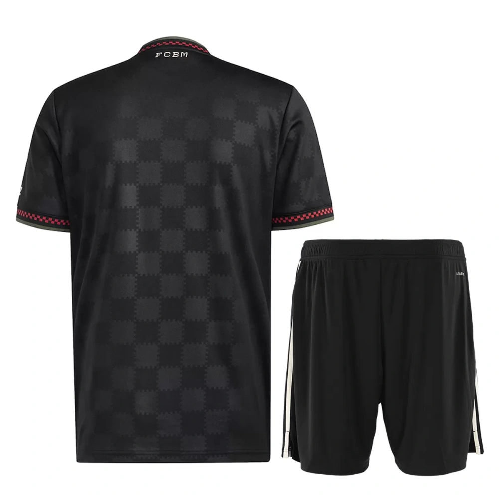 25-26 Bayern Munich Third Away Football Full Kit Jersey+Shorts+Socks