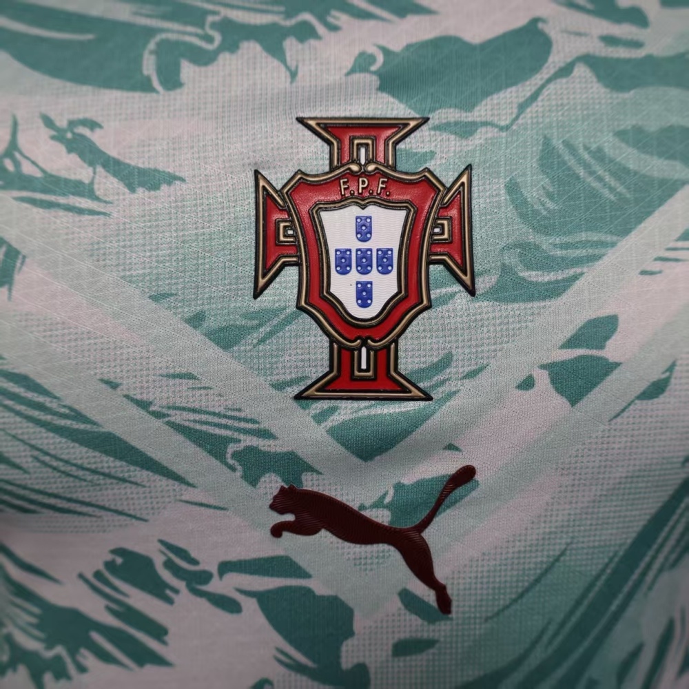 2026 Portugal  Away World Cup Soccer Jersey Player Version Long Sleeve