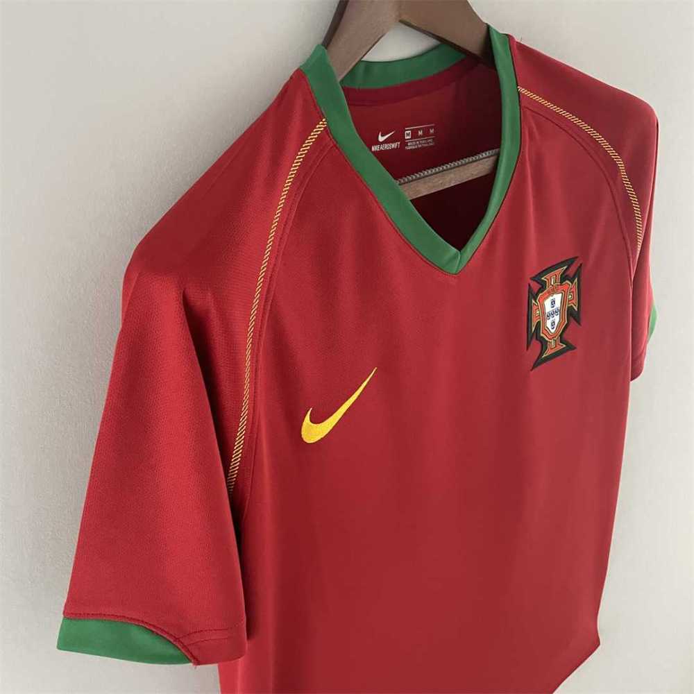2006 Portugal  World Cup Home Retro Jersey