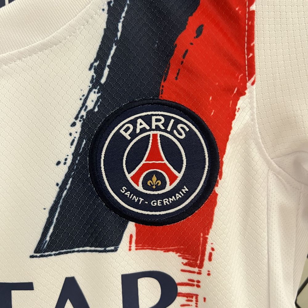24-25 Paris Saint-Germain Away Soccer Kids Kit Jersey+Shorts