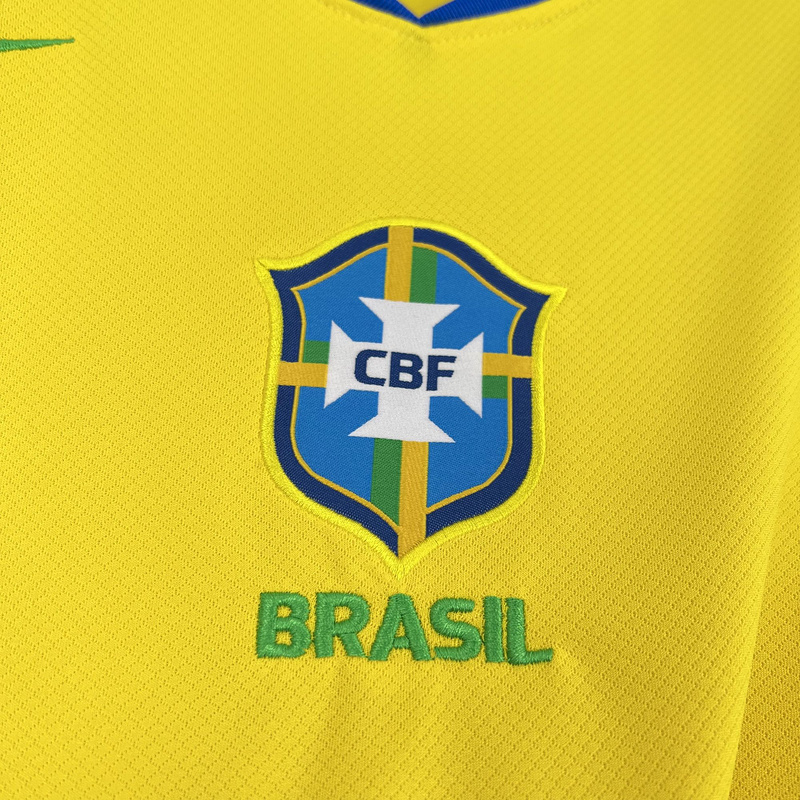 25-26 Brazil Home Football Jersey