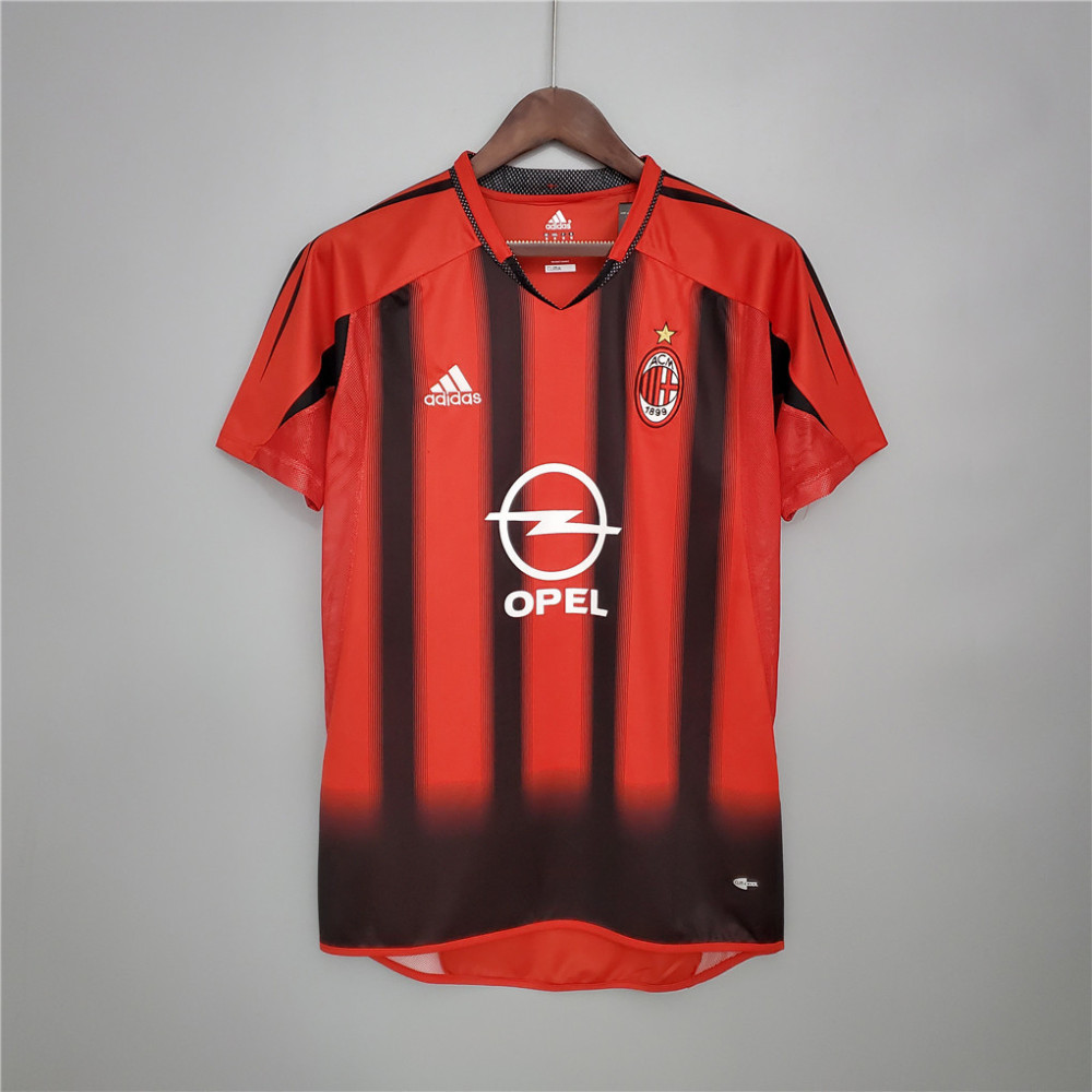 04-05 AC Milan  Retro Jersey Home