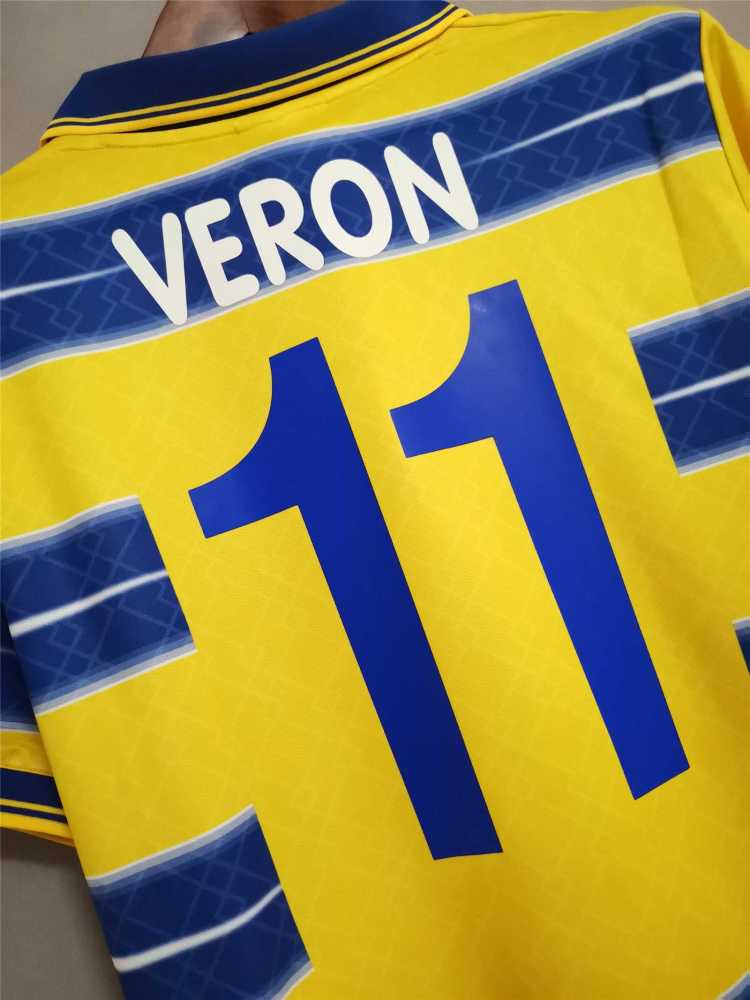 98-99 Parma Calcio Third Away Soccer Retro Jersey