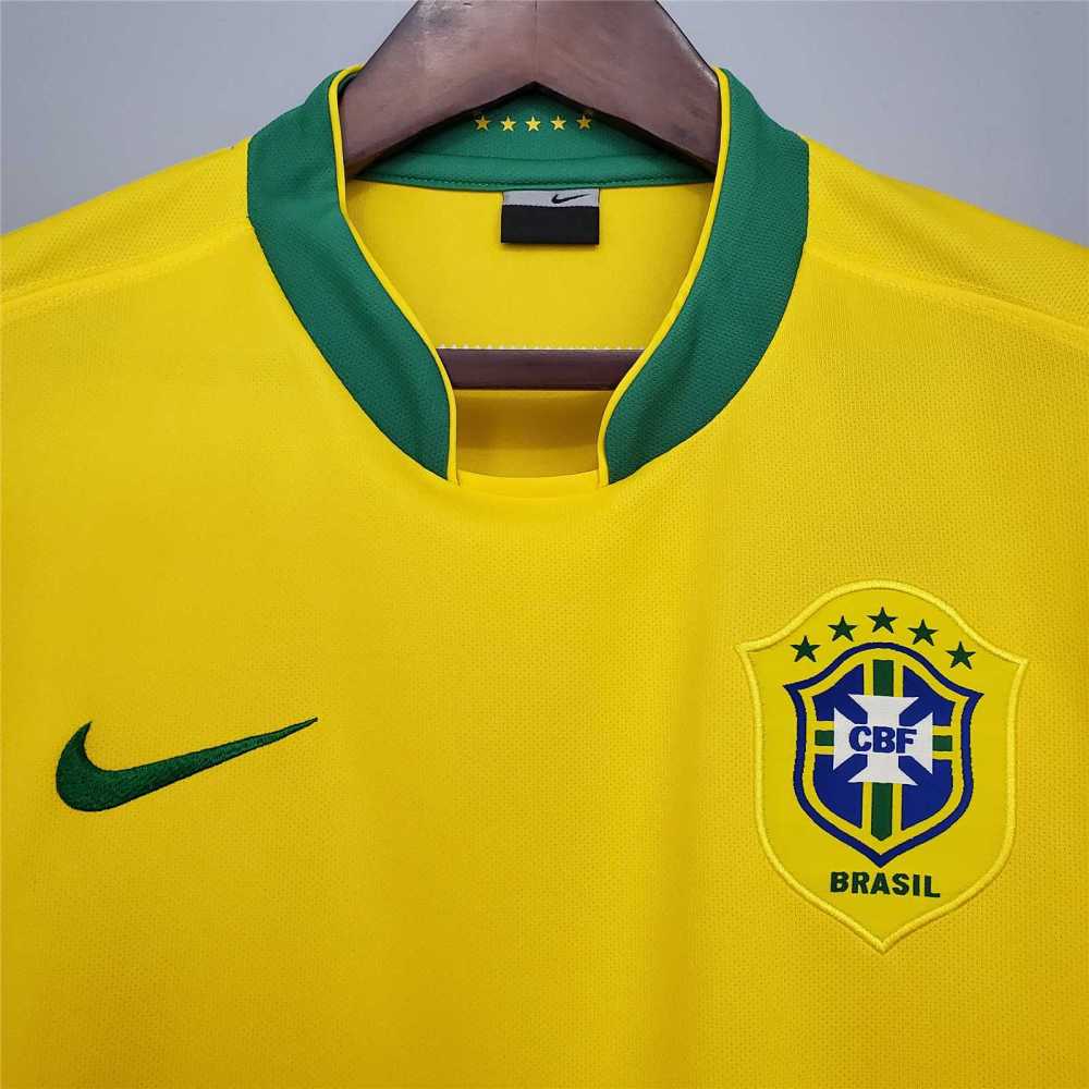 2006 Brazil World Cup Home Retro Jersey