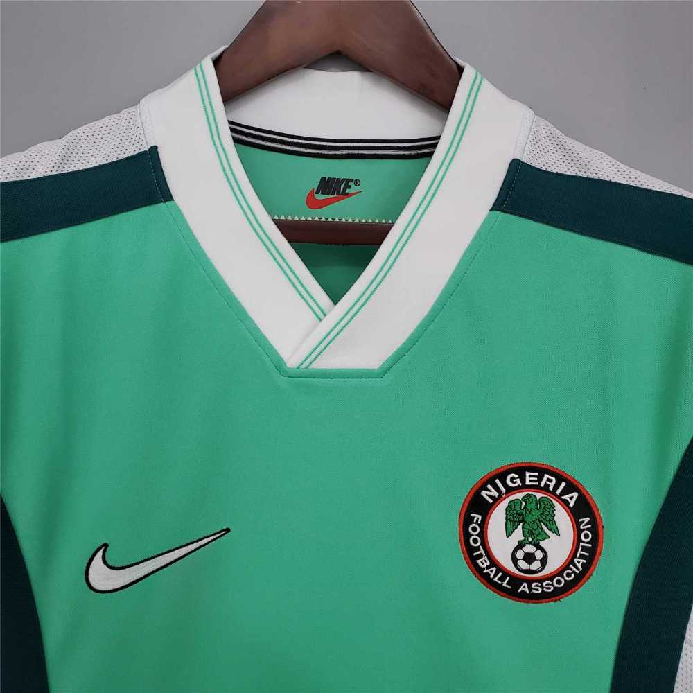 1998 Nigeria Home World Cup Retro Jersey