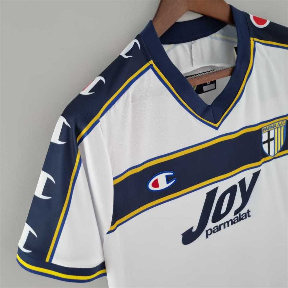 01-02 Parma Calcio Away Soccer Retro Jersey