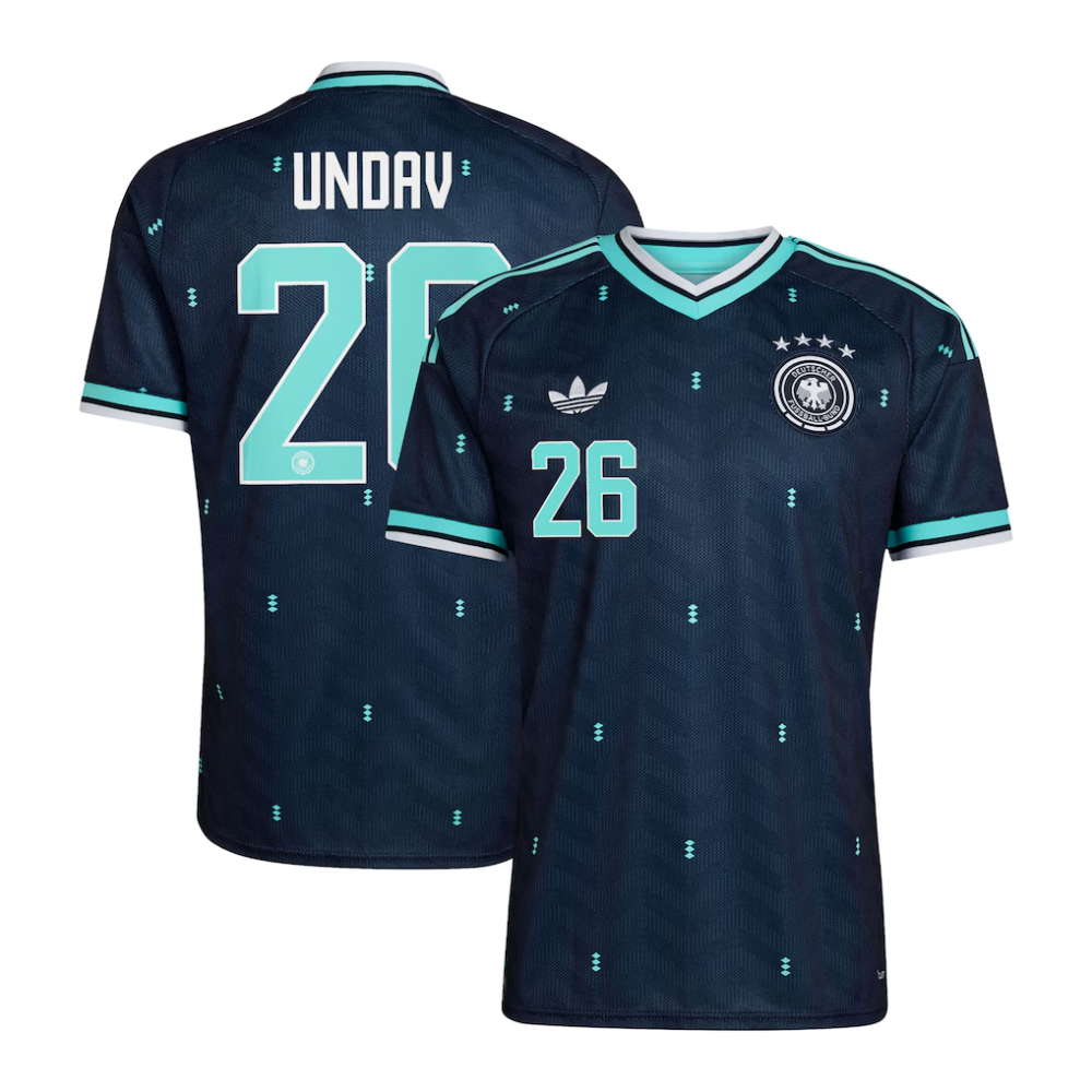 Germany National Team adidas Away Shirt 2026 with Undav 26 printing