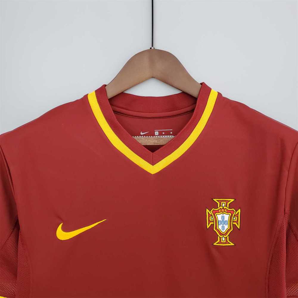 2000 Portugal  Euro Cup Home Retro Jersey