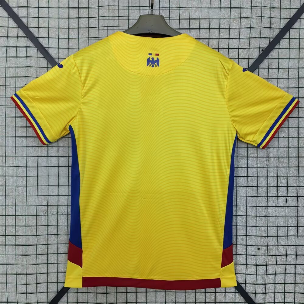 25-26 Romania Home Football Jersey