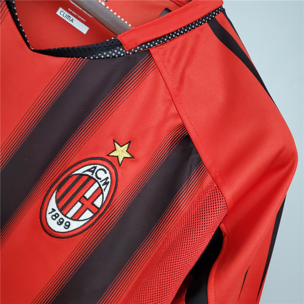 04-05 AC Milan  Retro Jersey Home
