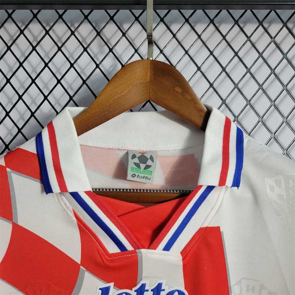 1998 Croatia World Cup Home Retro Jersey