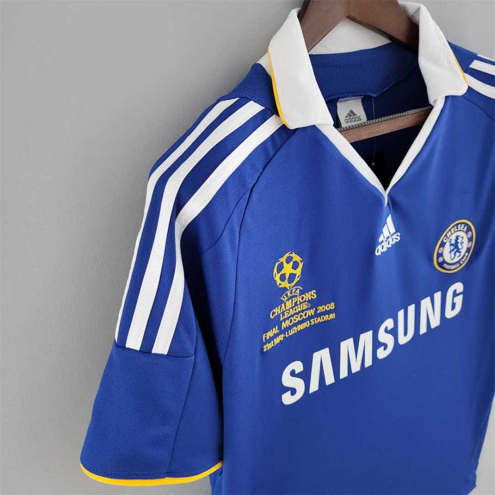 2007-08 Chelsea UCL Final Home Jersey