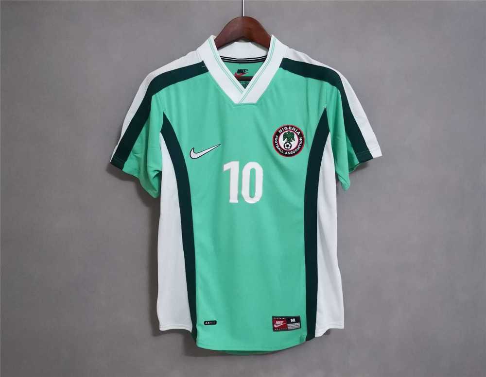 1998 Nigeria Home World Cup Retro Jersey