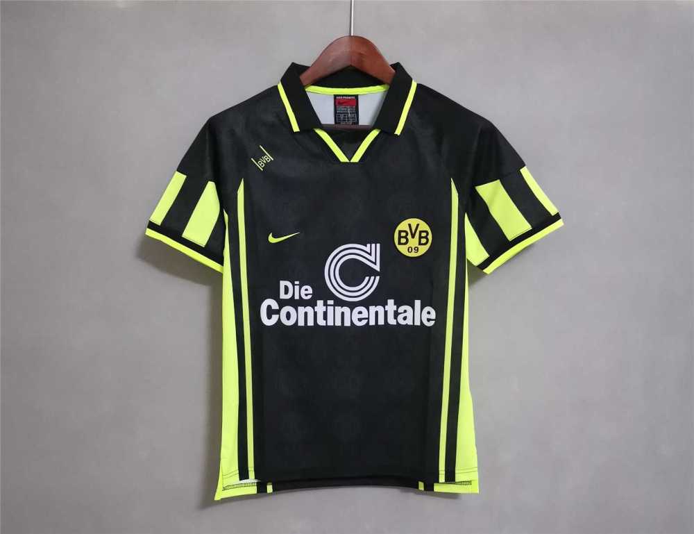 1995-1996 Borussia Dortmund Home Retro Jersey
