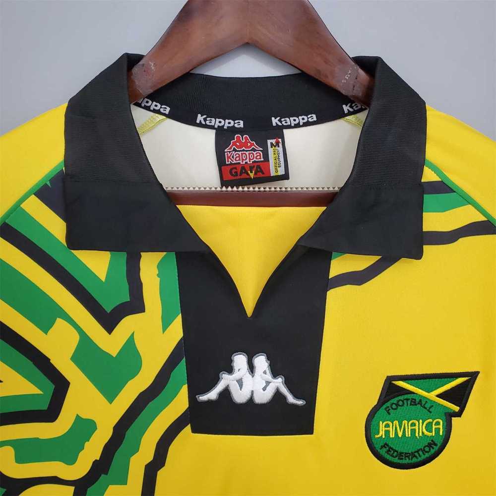1998 Jamaica Home Soccer Retro Jersey