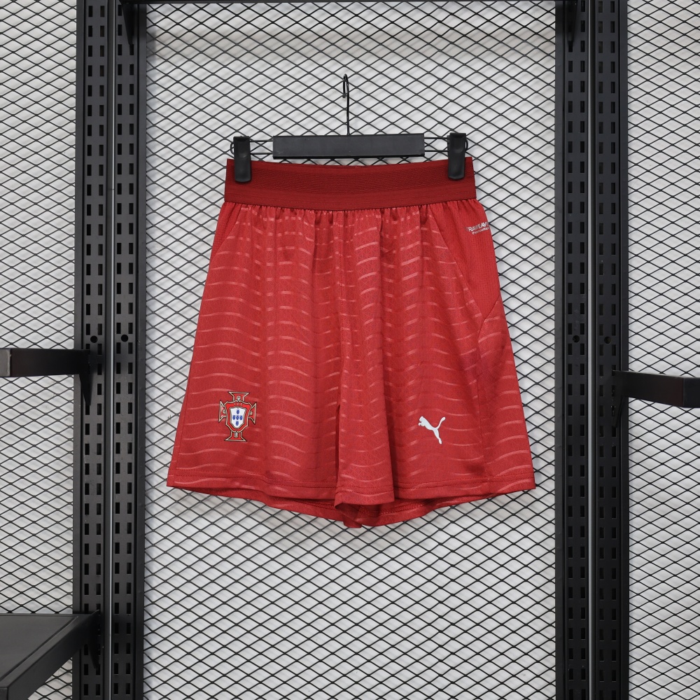2026 Portugal Home World Cup Soccer Shorts Player Version