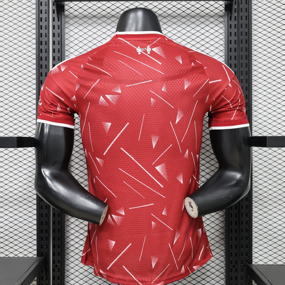 26-27 Liverpool Home Soccer Jersey Player Version