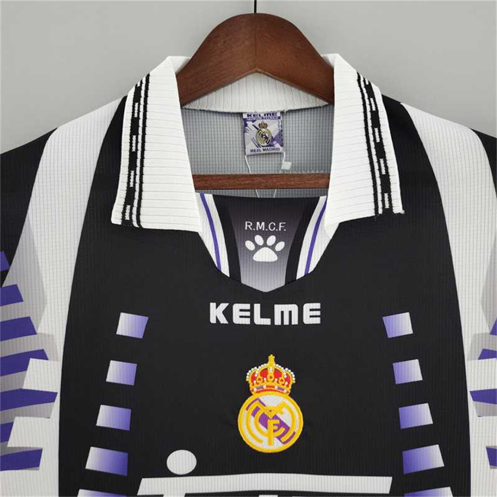 1997-98 Real Madrid Third Away Retro Soccer Jersey