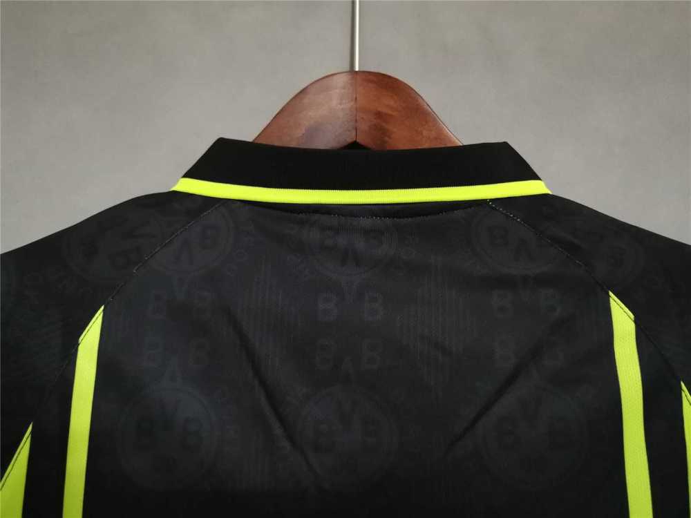 1995-1996 Borussia Dortmund Home Retro Jersey