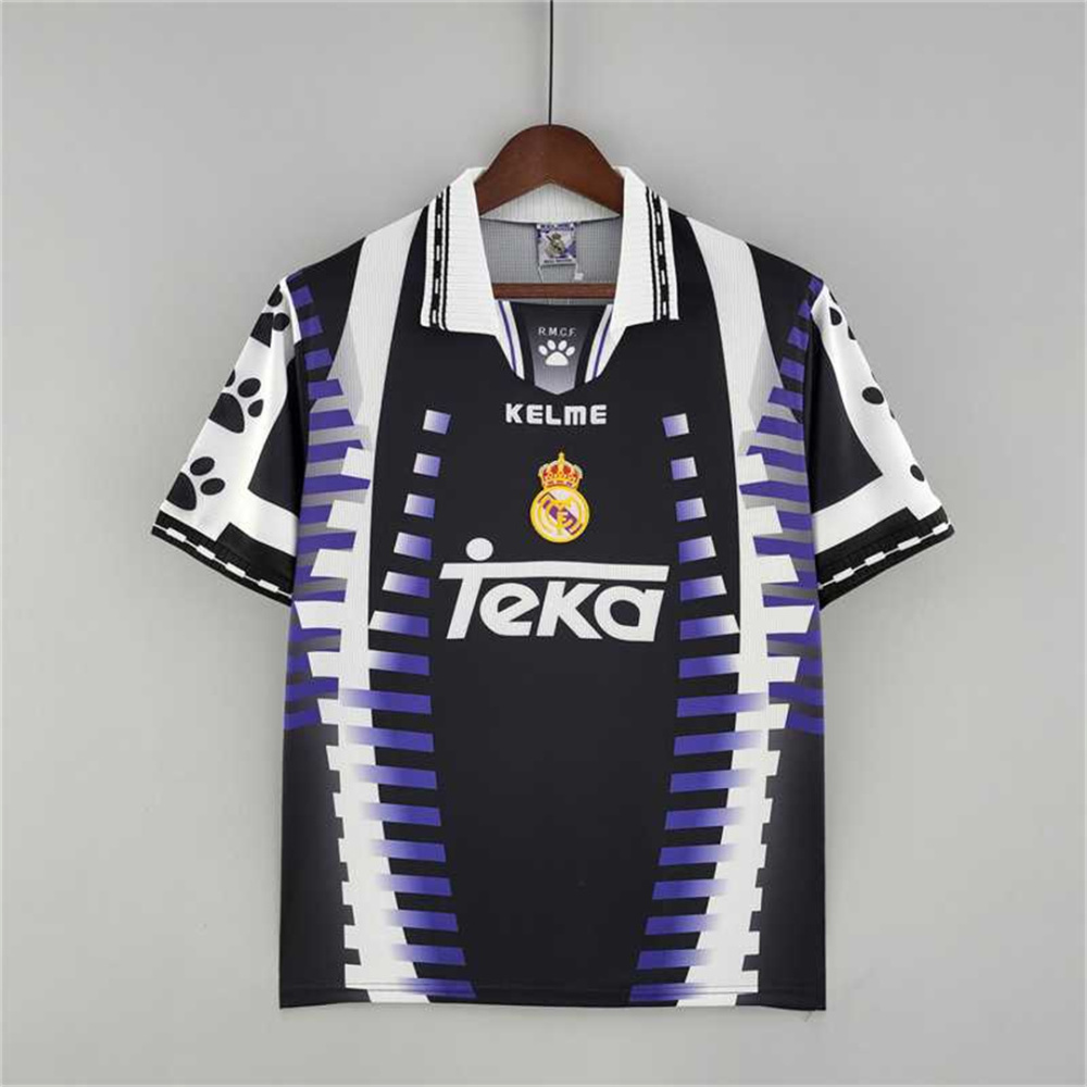 1997-98 Real Madrid Third Away Retro Soccer Jersey