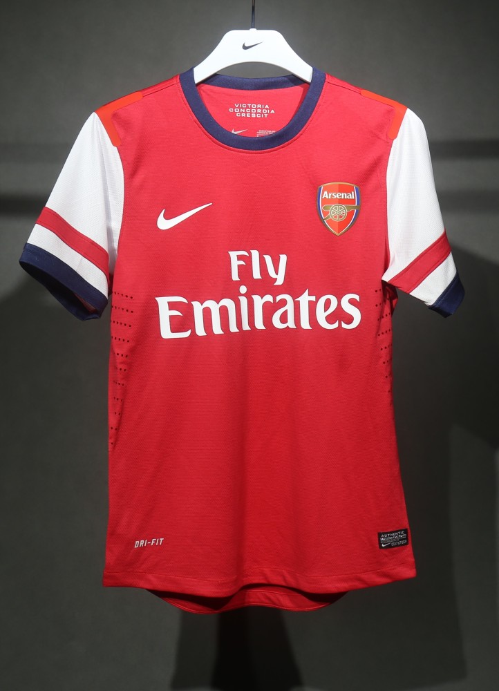 2012-13 Arsenal Home Retro Kit Vintage Shirt Player Edtion