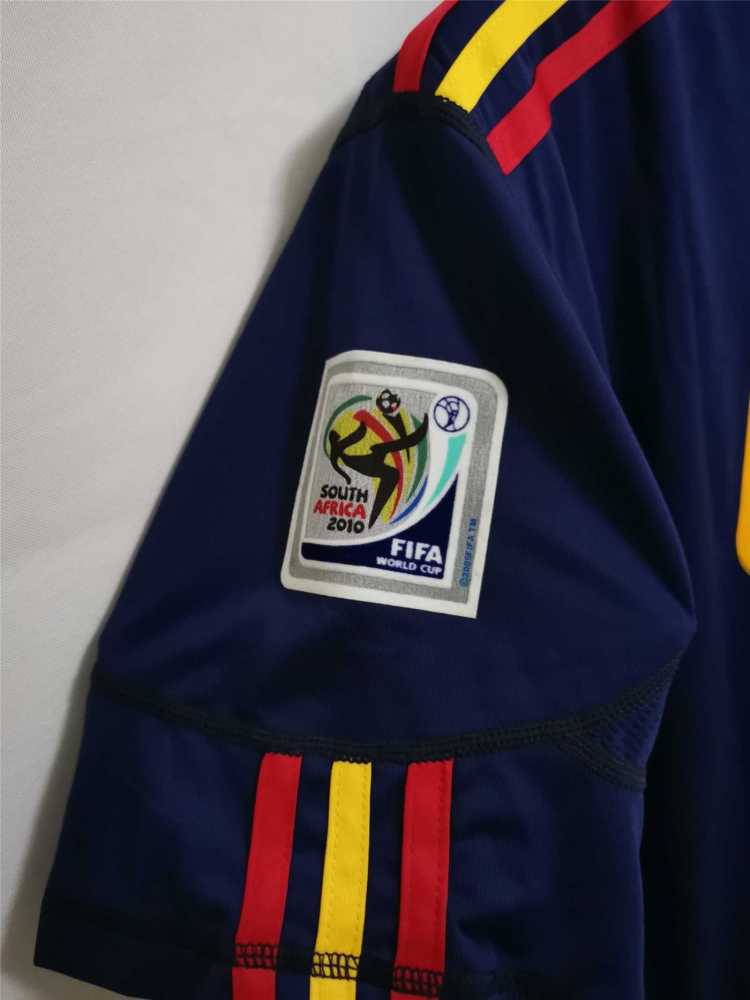 2010 Spain Away World Cup Final Retro Jersey